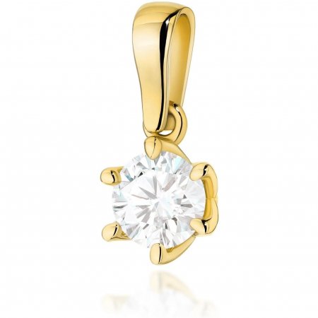 Harf Klasyczna złota zawieszka z masywnym diamentem 0,70 ct B1150-ZA-AUZ-DIW-08-OK