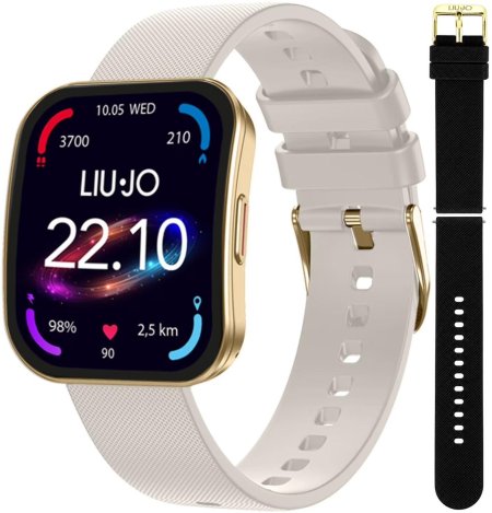 LIU JO Smartwatch Voice Curved zestaw z Paskiem SWLJ215