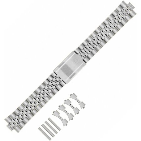 Bransoleta do zegarka Rochet 2375700A Block band Polished satin ASTERN 20/22mm Stainless steel