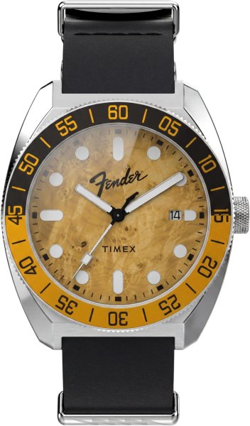 Zegarek Timex TW6A14600 Fender x Timex Automatic 41mm Anniversary Edition