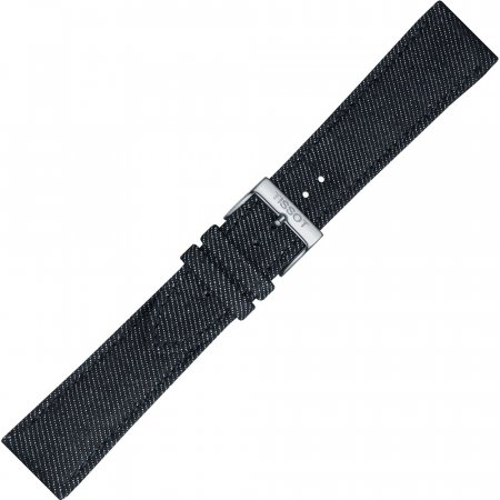 Tissot Materiałowy niebieski pasek Tissot 22 mm T852.046.779