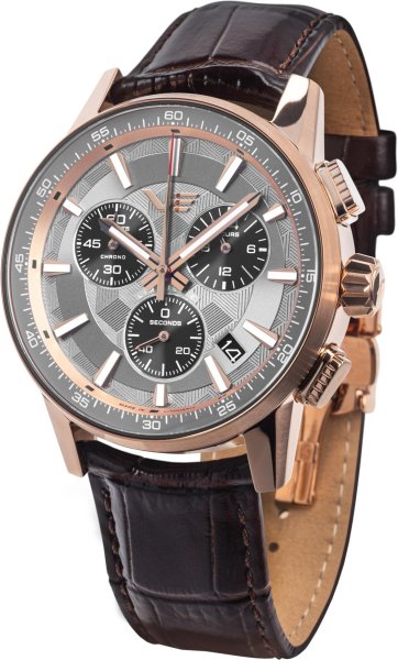 Zegarek Vostok Europe VK68-561B785 Limousine 43mm Generation 2 Chronograph Quartz
