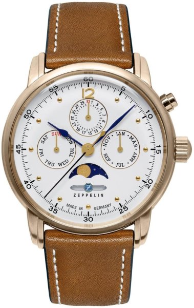 Zegarek Zeppelin 95765 Barcelona Quartz Moon Phase