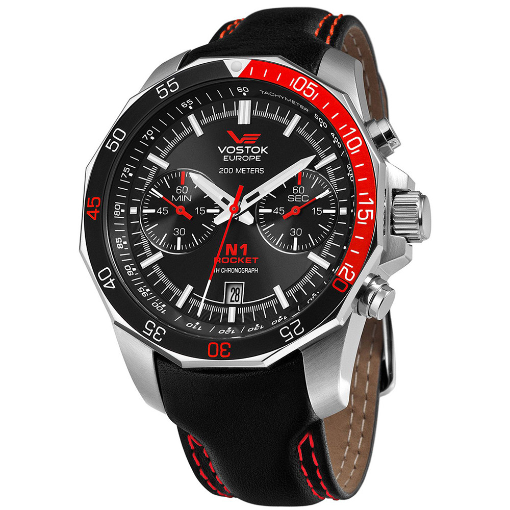 Opis zegarka Vostok Europe 6S21-2255295 Rocket N-1 Chrono