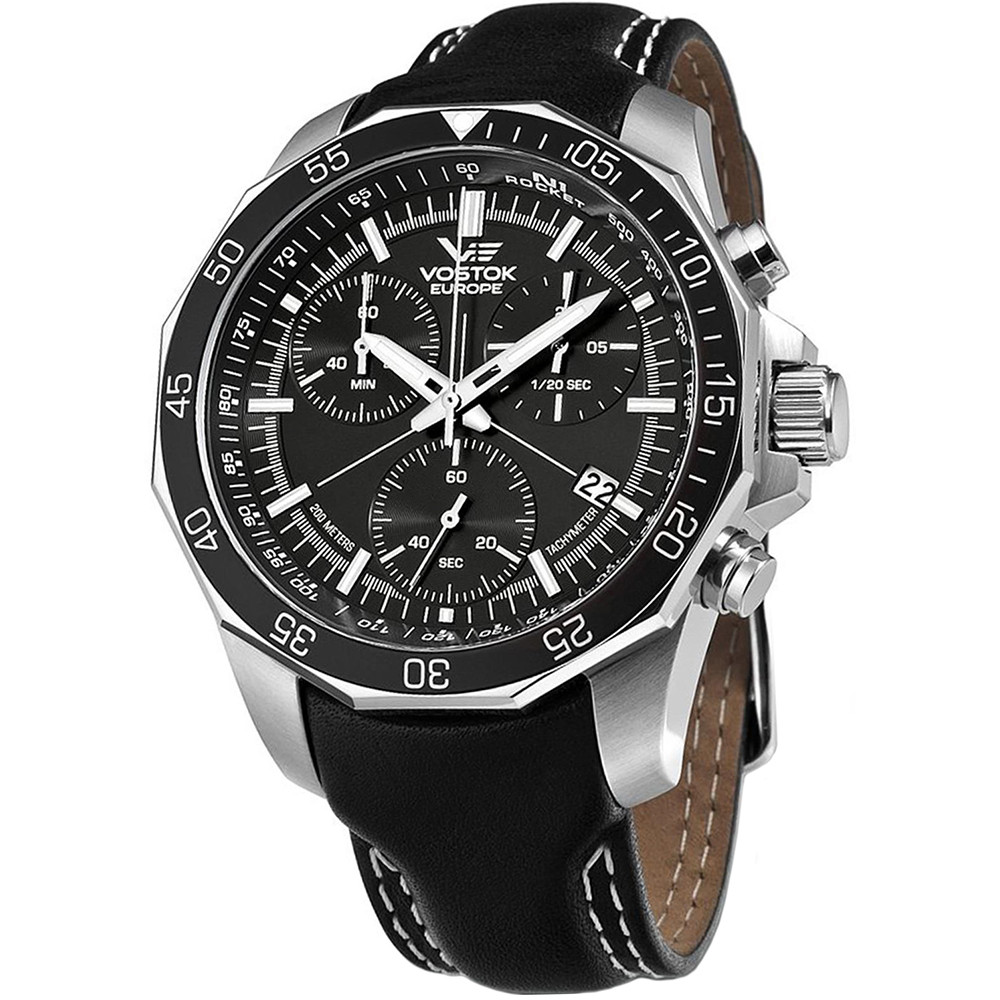 Opis zegarka Vostok Europe 6S30-2255177 Rocket N-1 Chrono