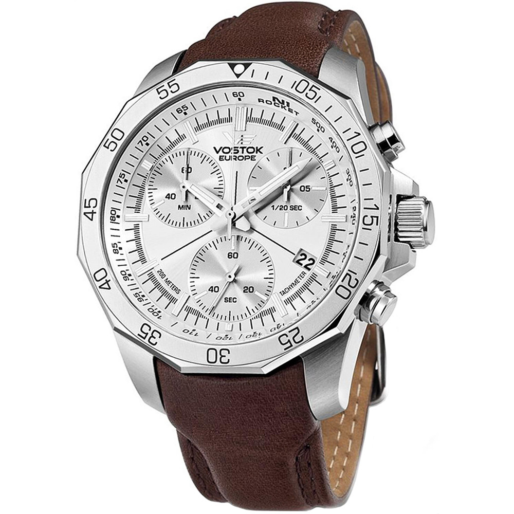 Opis zegarka Vostok Europe 6S30-2255178 Rocket N-1 Chrono