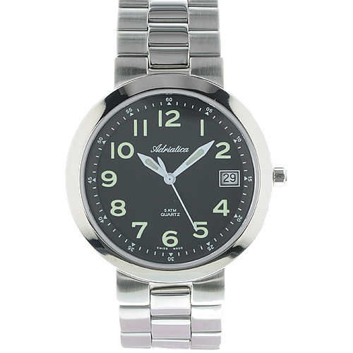 Czytelna klasyka na stalowej bransolecie