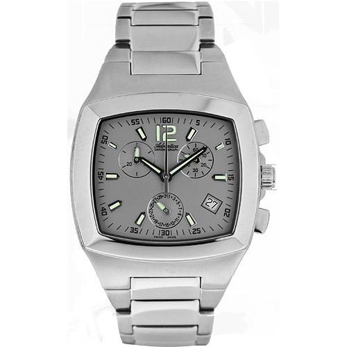 Szwajcarski chronograf w stalowej odsłonie