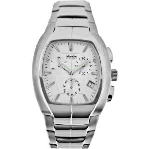 Chronograf w beczułkowatej kopercie