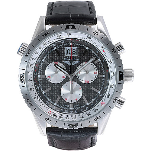 Męski chronograf ze szwajcarskim mechanizmem