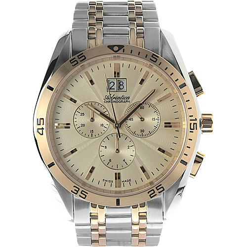Szwajcarski chronograf w dwóch kolorach