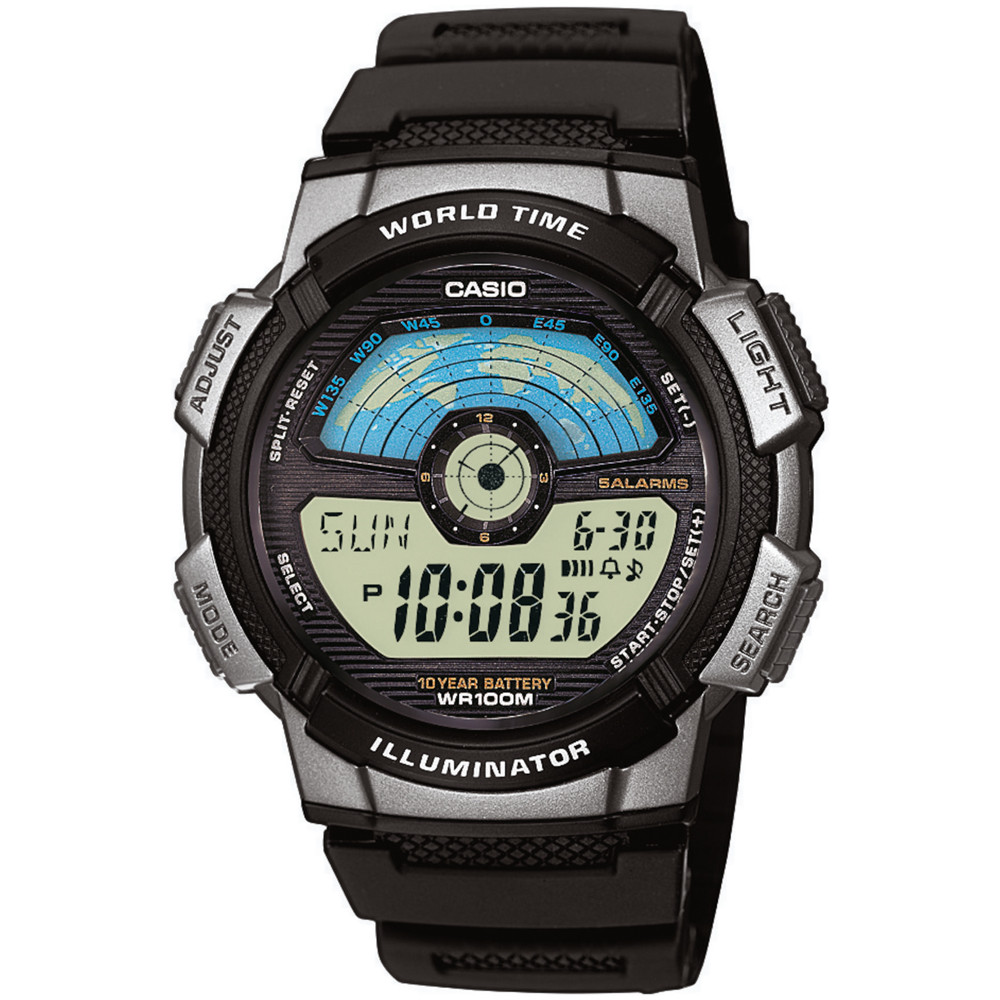 Opis zegarka Casio AE-1100W-1AVEF