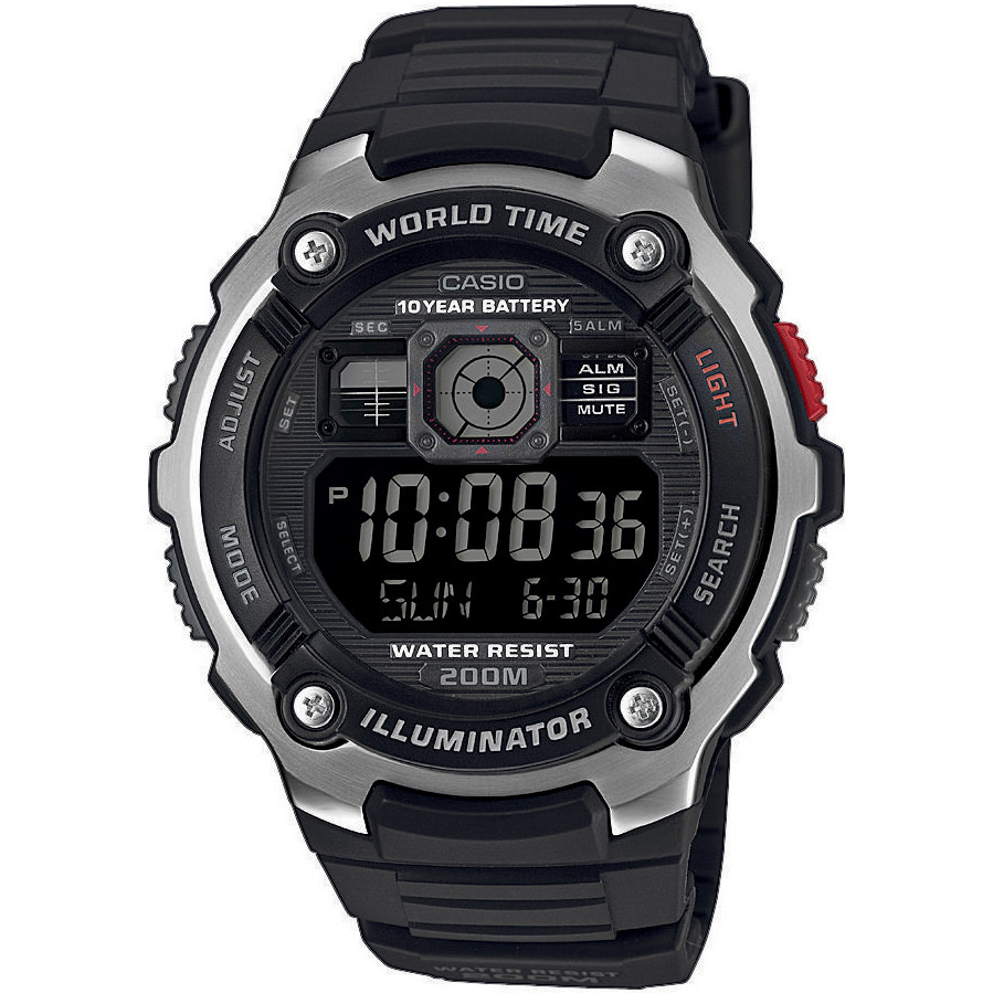 Opis zegarka Casio AE-2000W-1BVEF