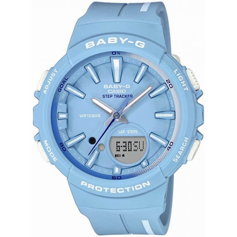 Opis zegarka Casio BGS-100RT-2AER Baby-G Step Tracker