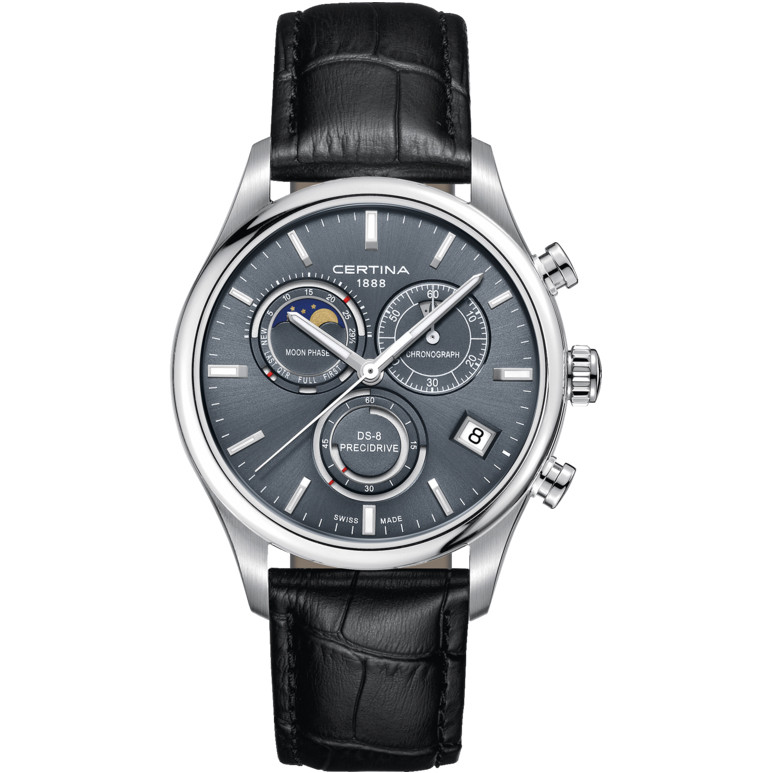 Opis zegarka Certina C033.450.16.351.00 DS-8 Chronograph Moon Phase