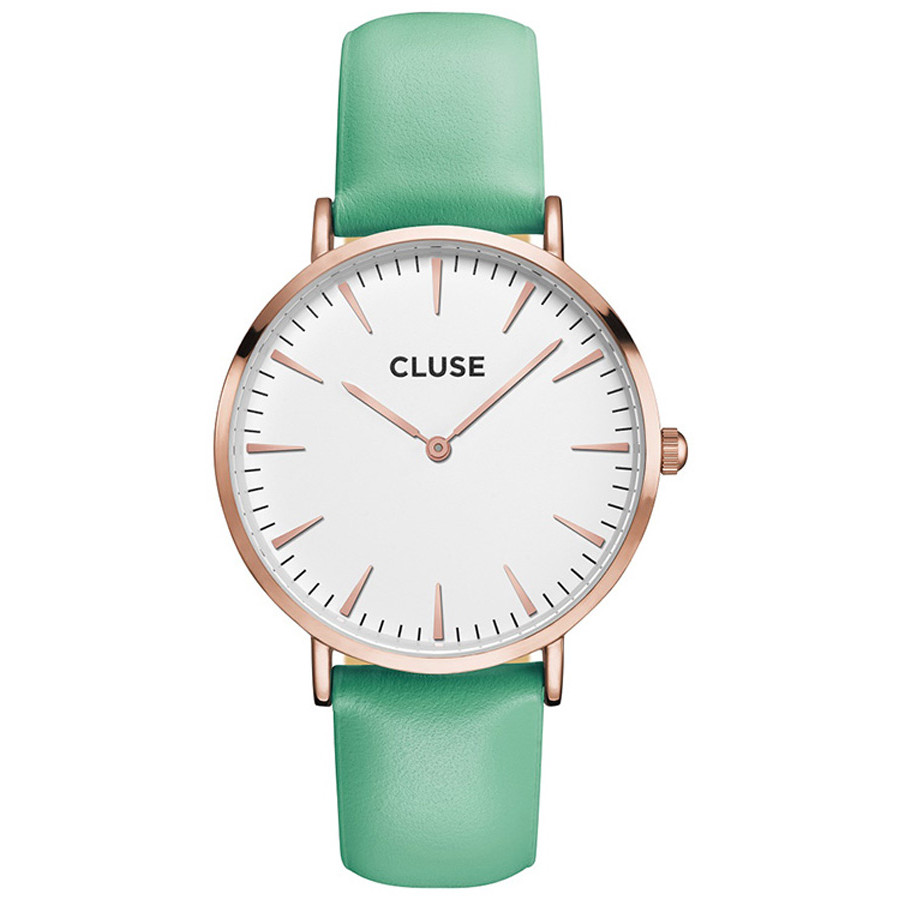 Opis zegarka Cluse CL18013 Rose Gold White/Mint