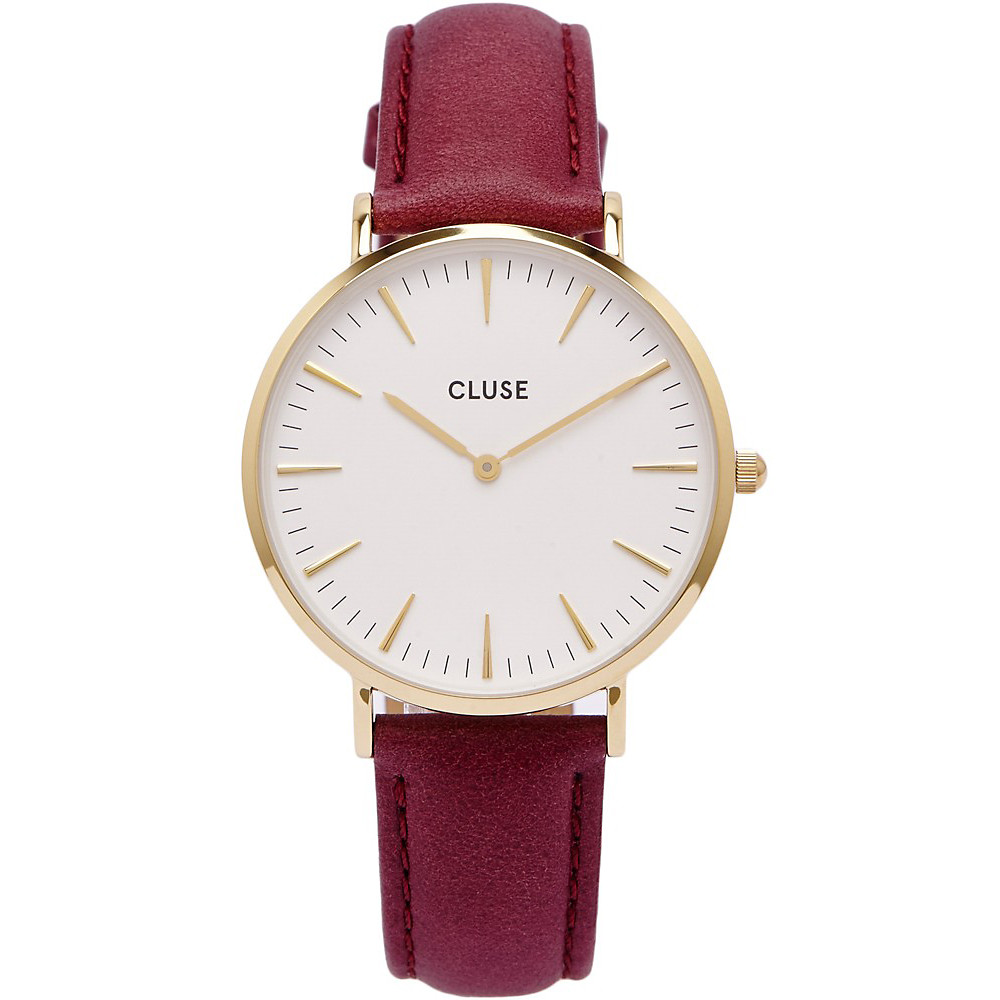 Opis zegarka Cluse CL18415 Yellow Gold/White Marsala