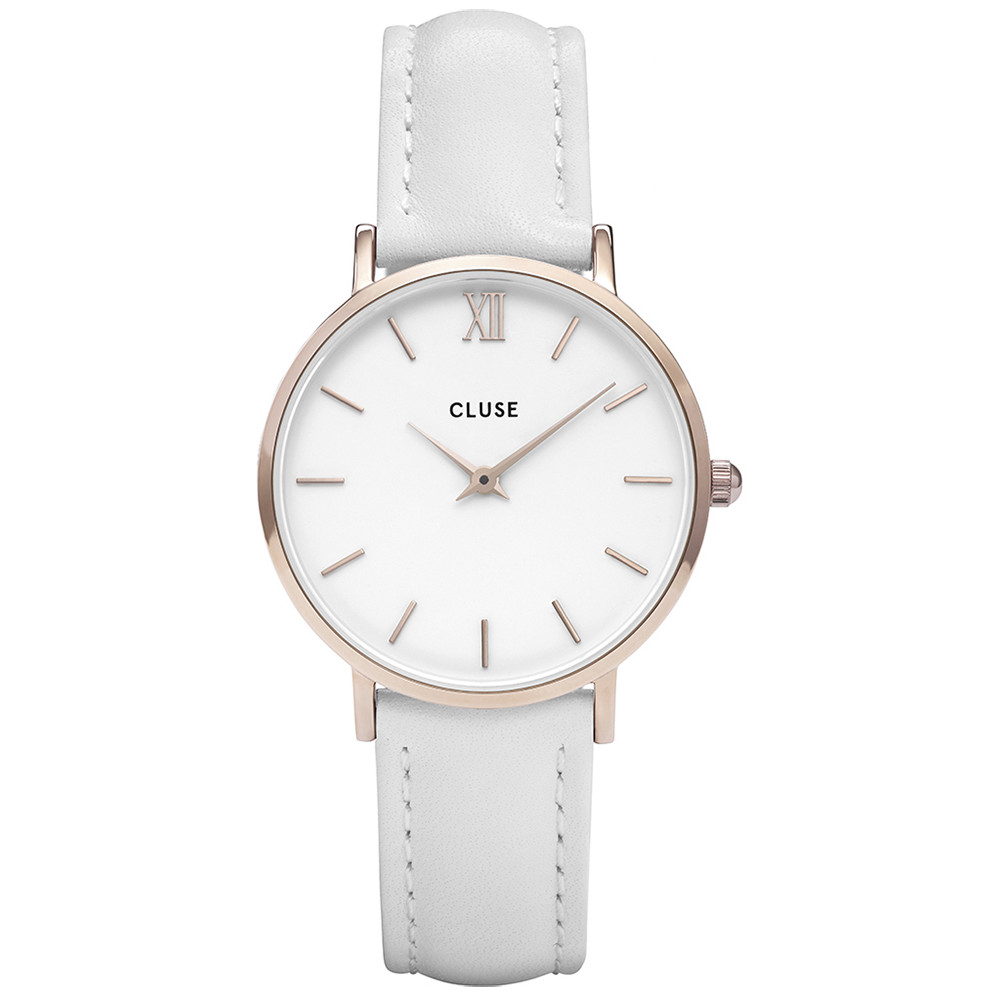 Opis zegarka Cluse CL30056 Rose Gold White/White