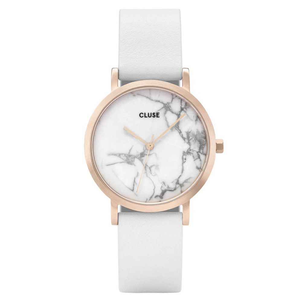 Opis zegarka Cluse CL40010 Rose Gold White Marble/White 