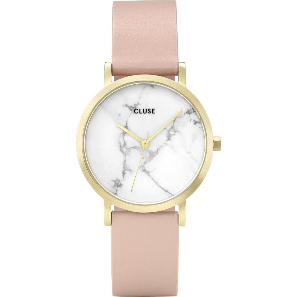 Opis zegarka Cluse CL40101 Petite Gold White Marble/Nude