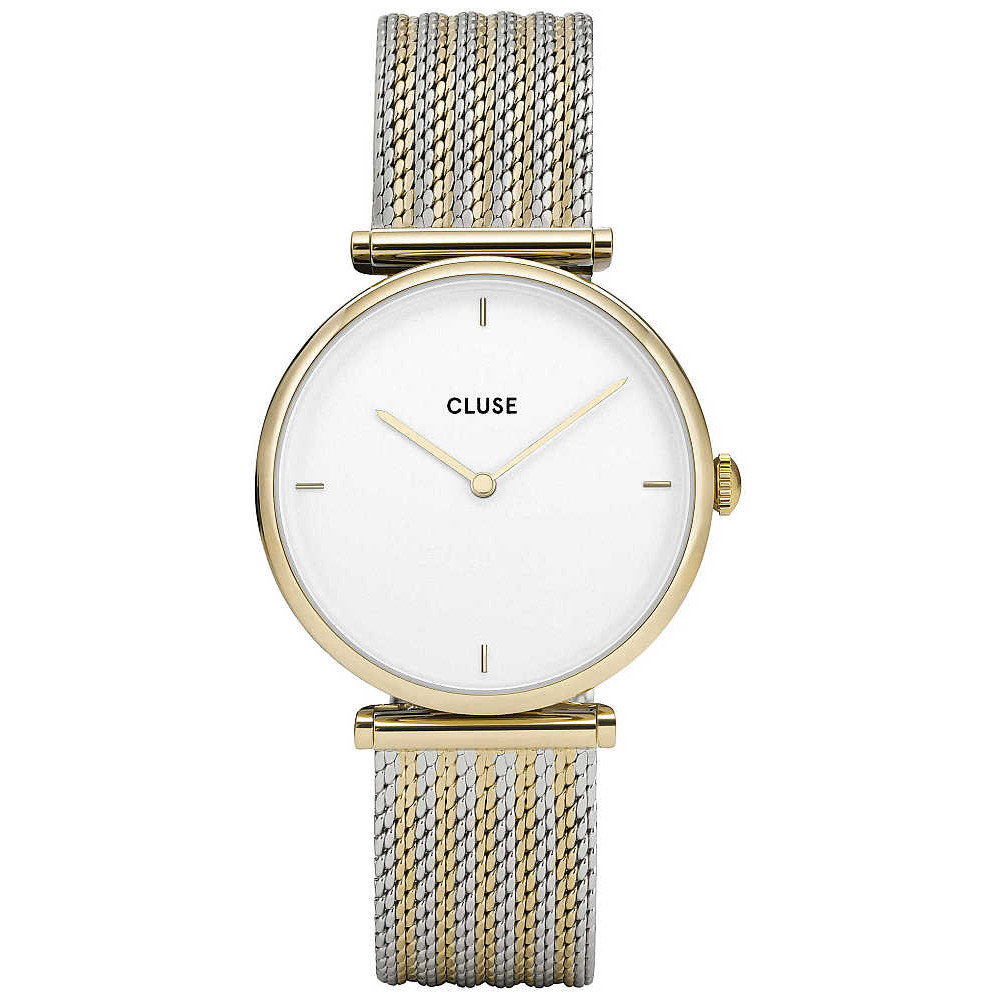 Opis zegarka Cluse CL61002 Gold White/Silver Gold