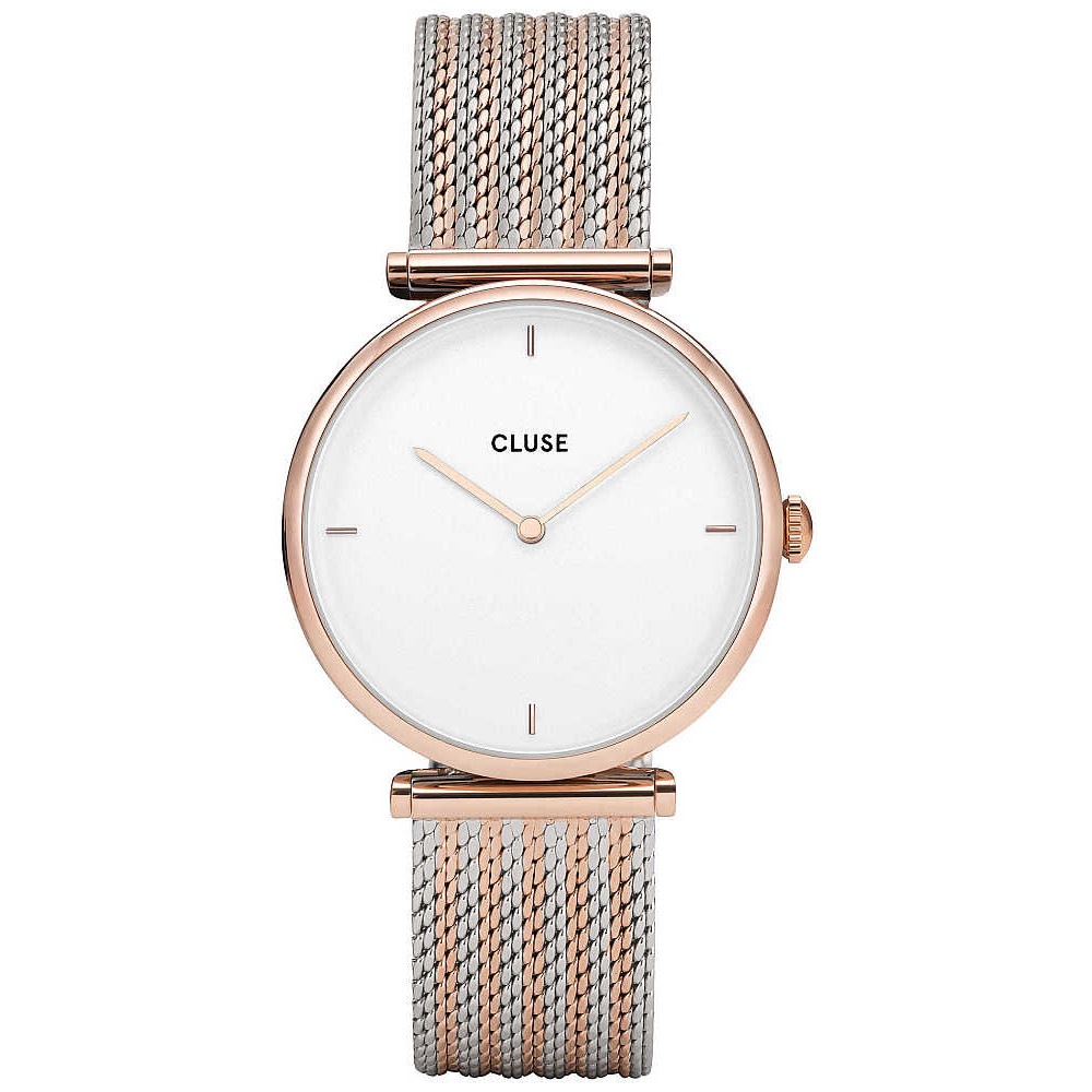 Opis zegarka Cluse CL61003 Rose Gold White/Silver Rose Gold