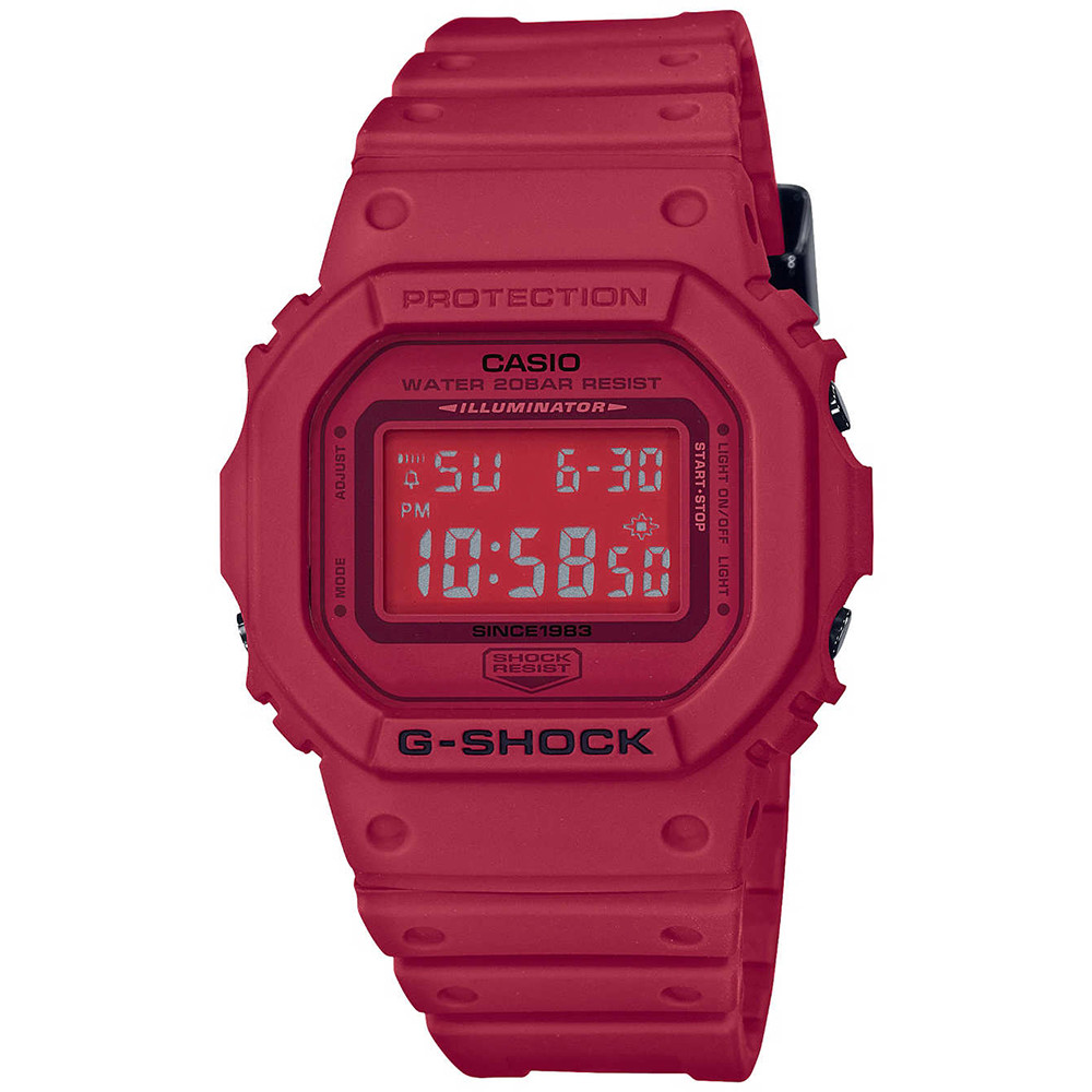 Opis zegarka Casio DW-5635C-4ER 35TH ANNIVERSARY RED OUT COLLECTION