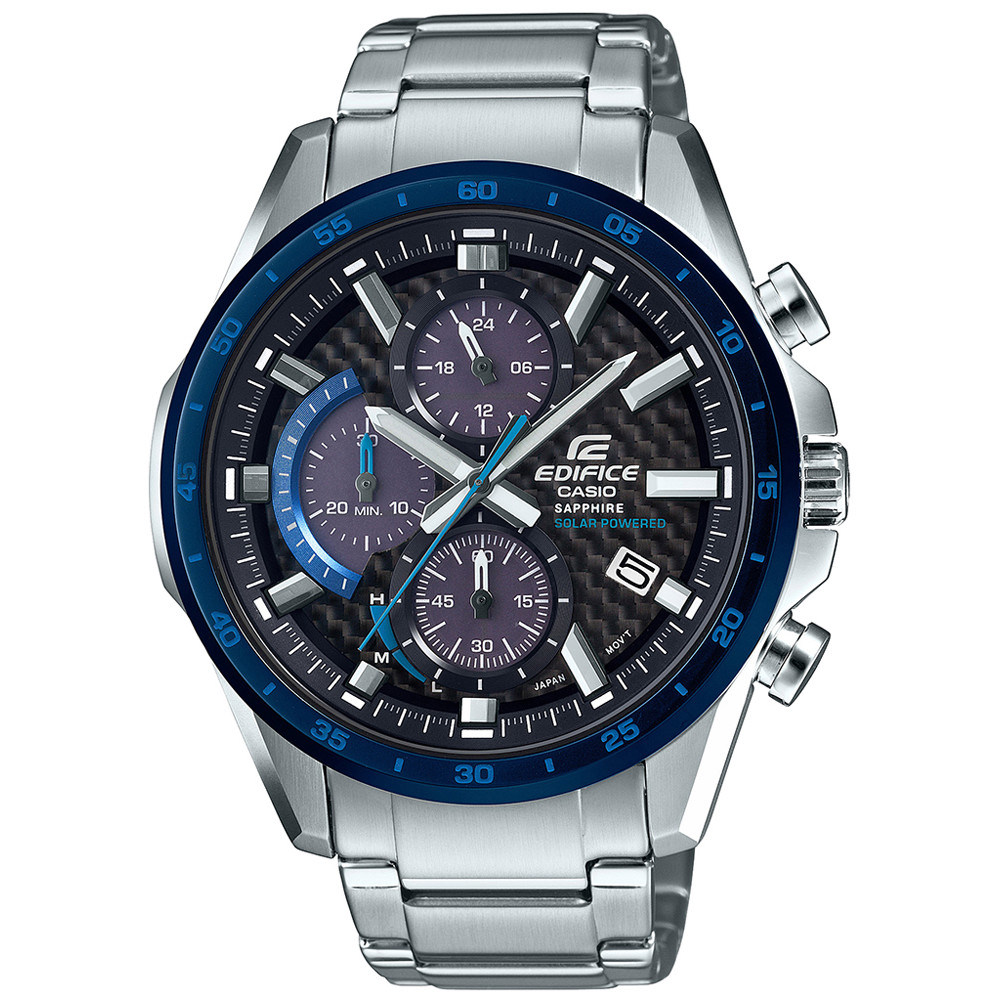 Opis zegarka Casio EFS-S540DB-1BUEF CARBON DIAL SAPPHIRE SOLAR