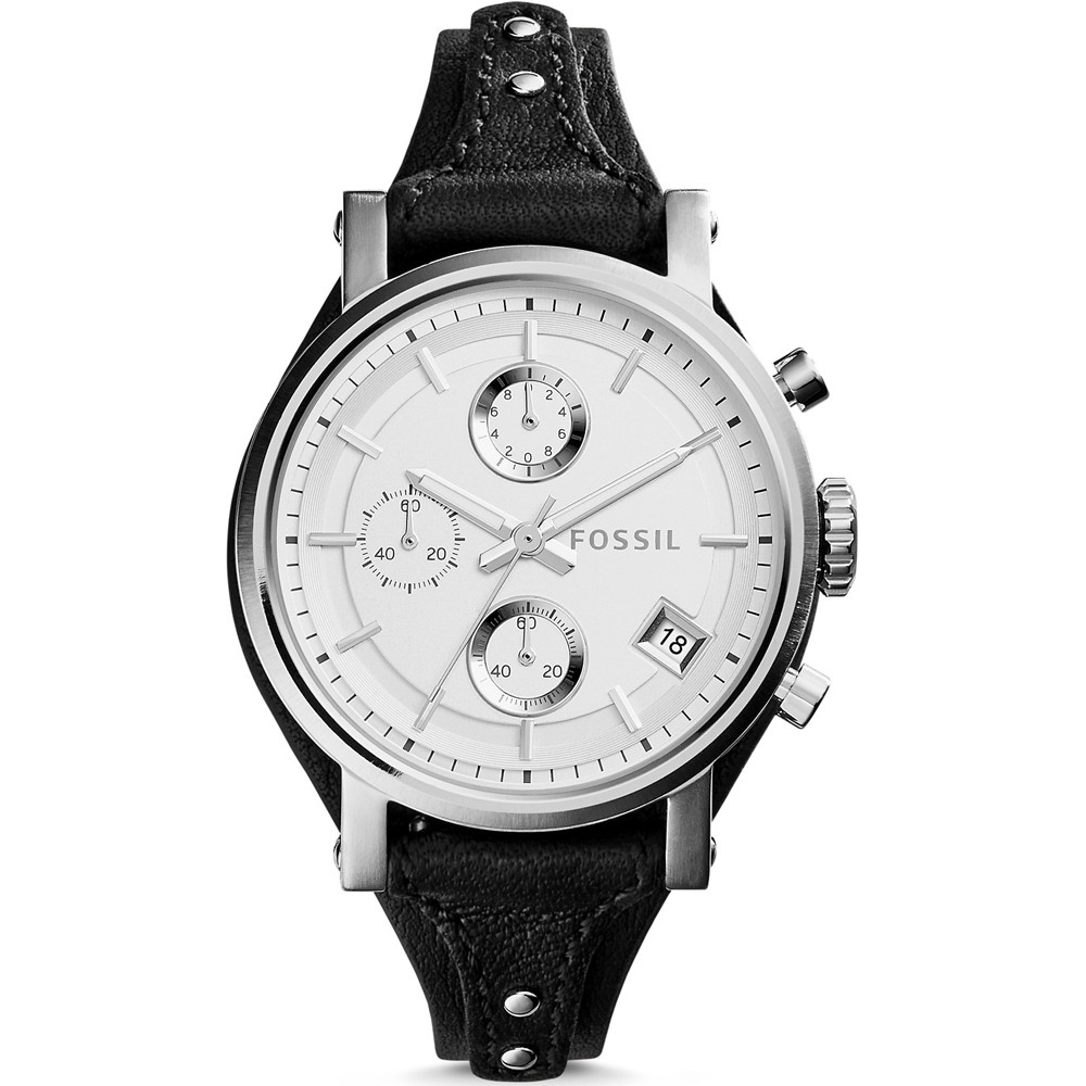 Damski chronograf w większym kroju