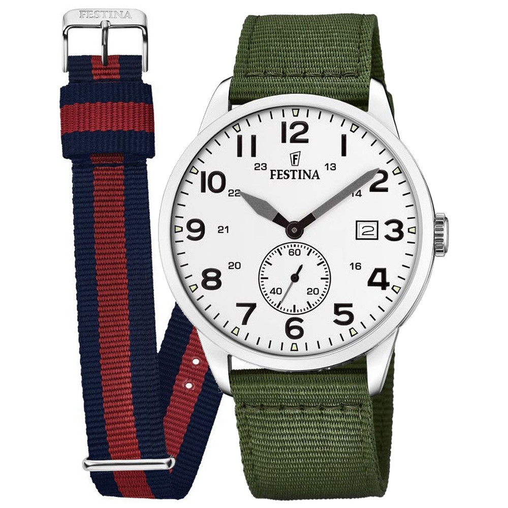 Opis zegarka Festina F20347-1 Retro