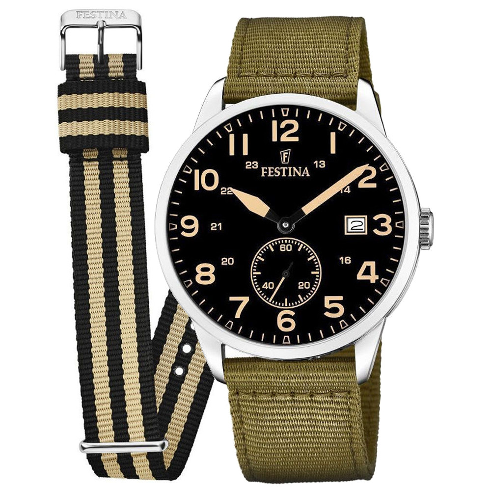 Opis zegarka Festina F20347-4 Retro