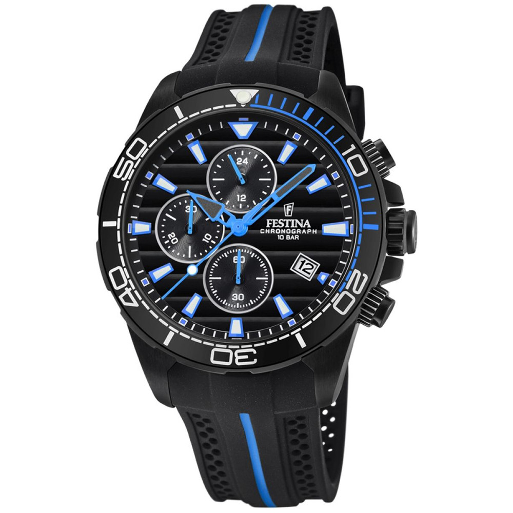 Opis zegarka Festina F20366-2 The Originals Chronograph
