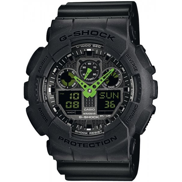 Opis zegarka Casio GA-100C-1A3ER