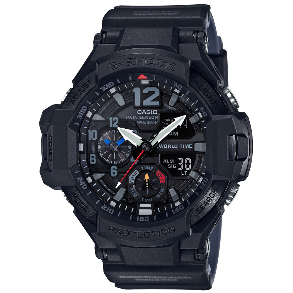 Opis zegarka Casio GA-1100-1A1ER