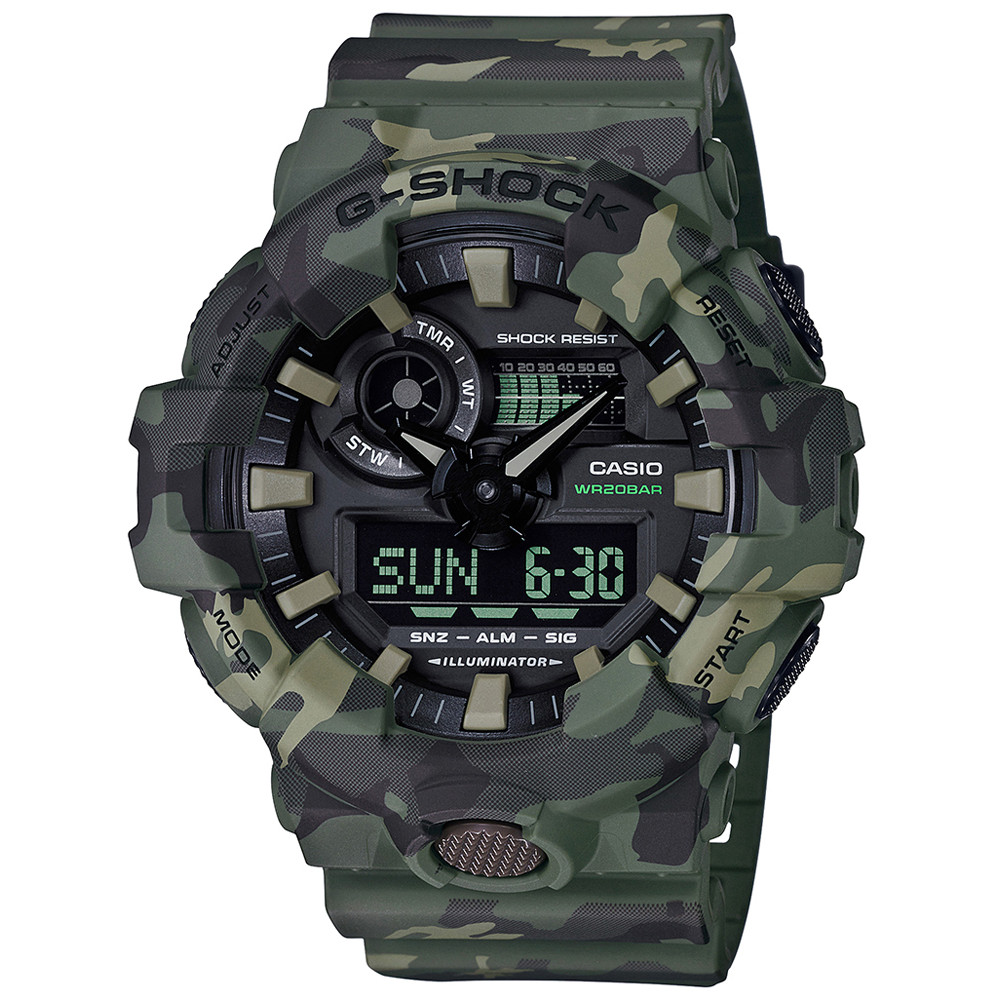 Opis zegarka Casio GA-700CM-3AER