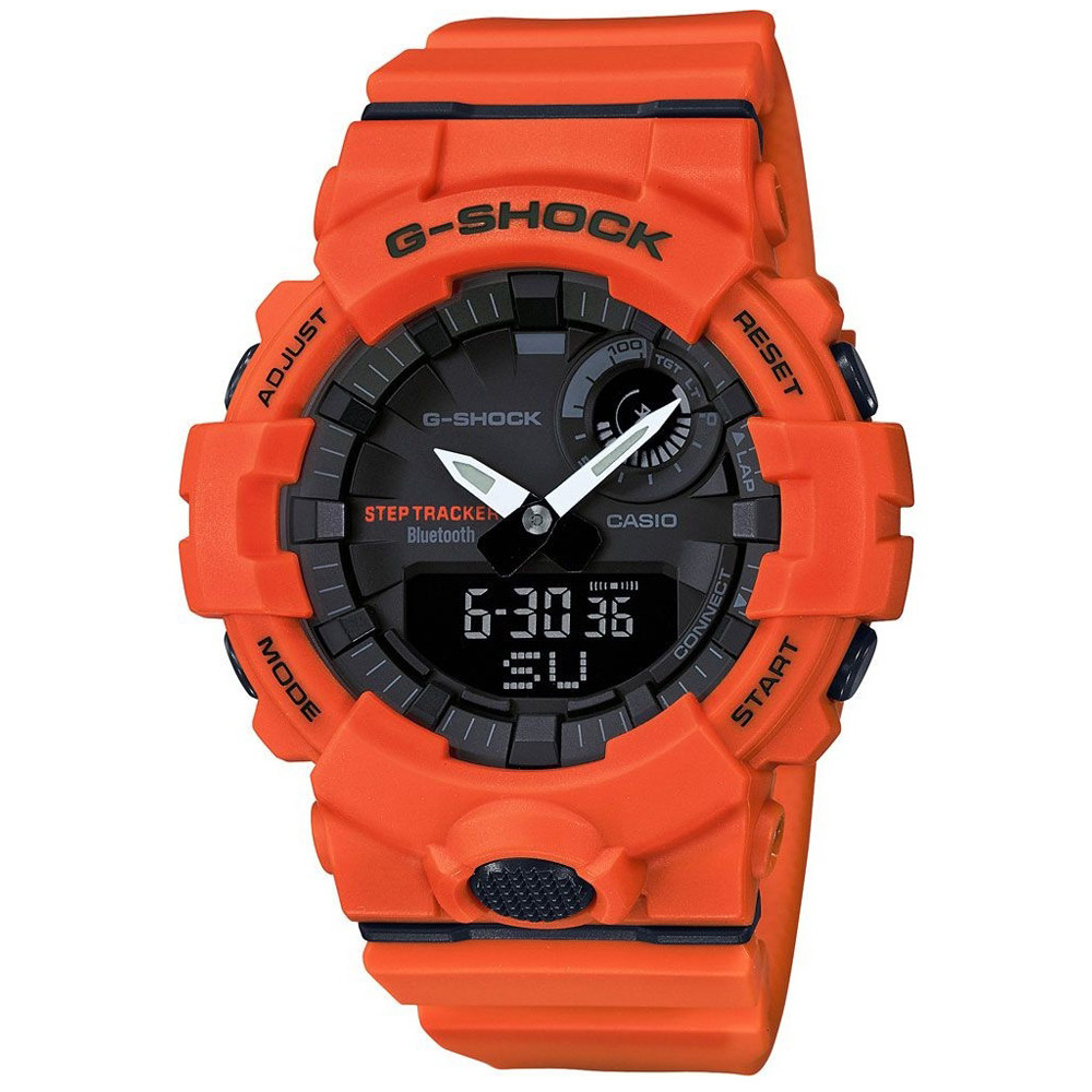 Opis zegarka Casio GBA-800-4AER G-SQUAD BLUETOOTH SYNC STEP TRACKER LIMITED