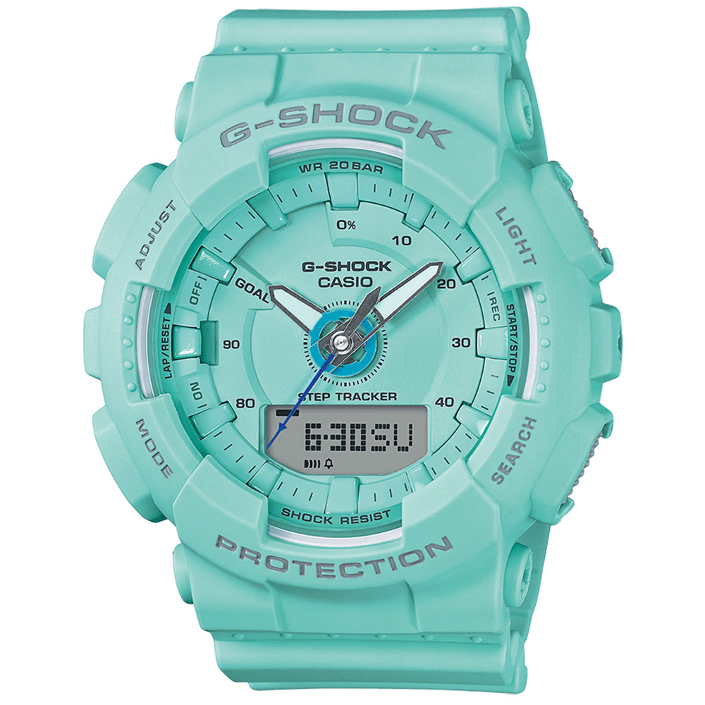 Opis zegarka Casio GMA-S130-2AER S-SERIES STEP TRACKER