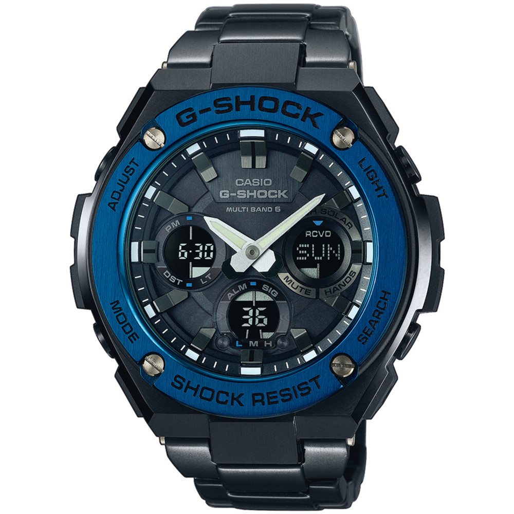 Opis zegarka Casio GST-W110BD-1A2ER G-Steel