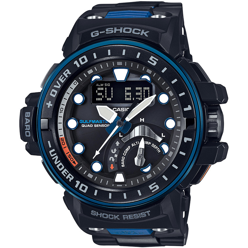 Opis zegarka Casio GWN-Q1000MC-1A2ER GULFMASTER QUAD