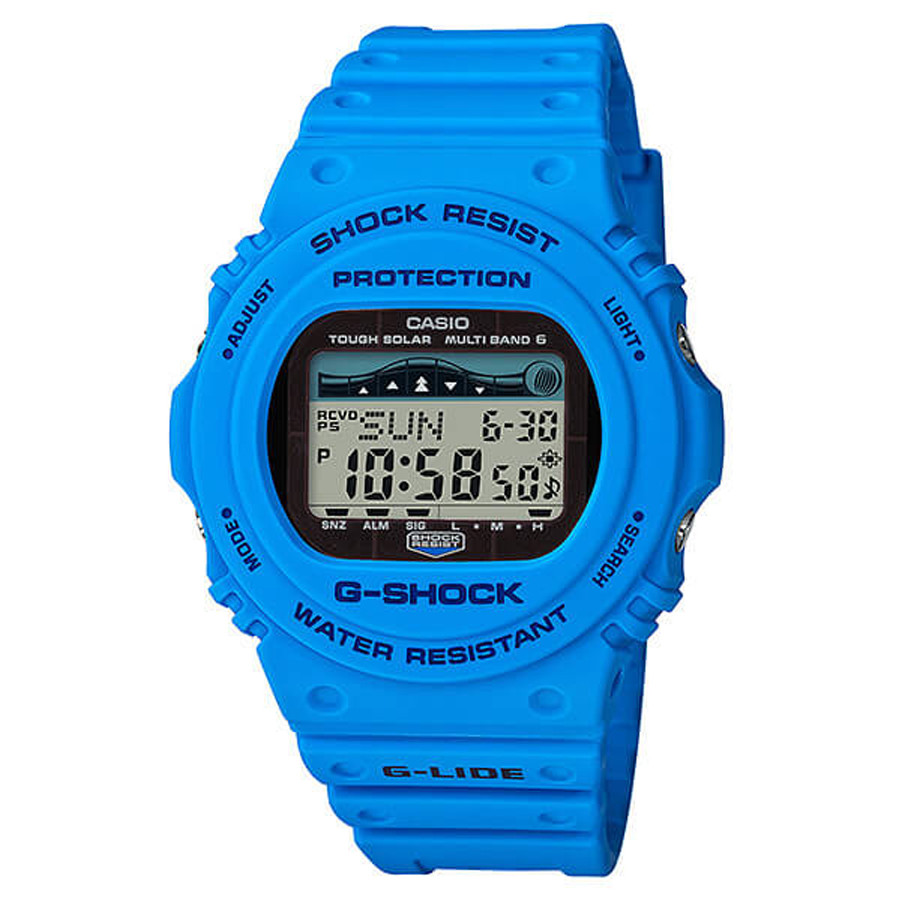 Opis zegarka Casio GWX-5700CS-2ER G-LIDE SUMMER 2018 LIMITED