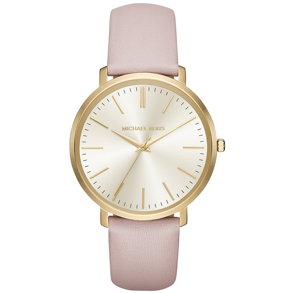 Zegarek damski Michael Kors złoty z różowym paskiem