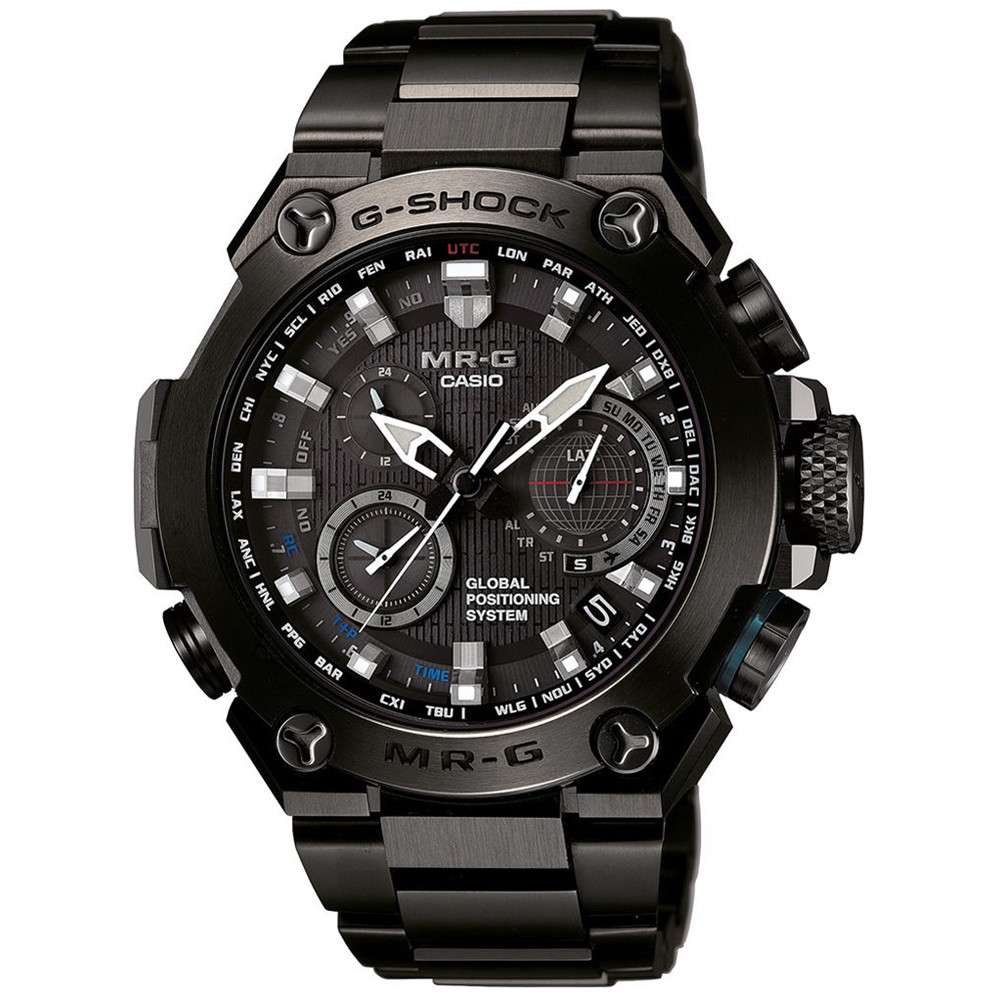 Opis zegarka Casio MRG-G1000B-1ADR MR.G TITANIUM 64