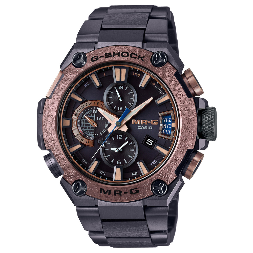 Opis zegarka Casio MRG-G2000HA-1ADR MR.G TITANIUM 64 TETSU TSUBA 
