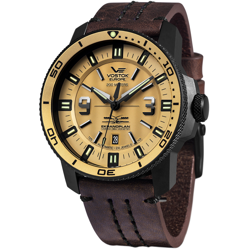 Opis zegarka Vostok Europe NH35A-546C513 Ekranoplan Automatic