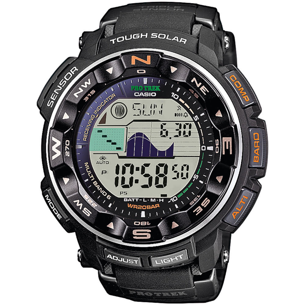 Opis zegarka Casio PRW-2500-1ER Gunung Bintang