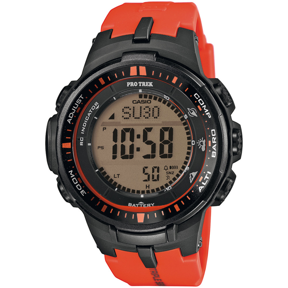 Opis zegarka Casio PRW-3000-4ER Mount Sefton