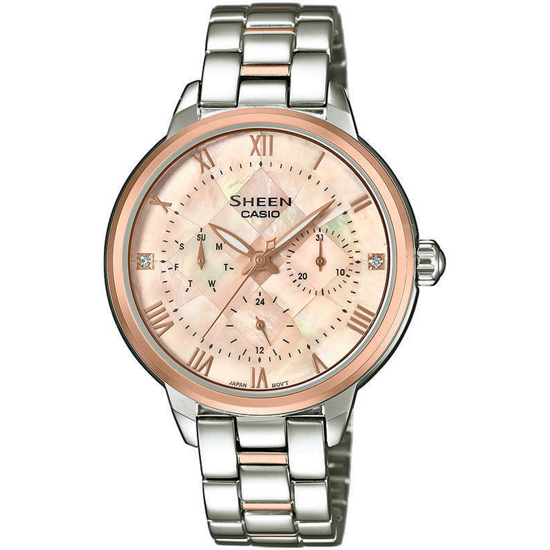 Opis zegarka Casio SHE-3055SPG-4AUER