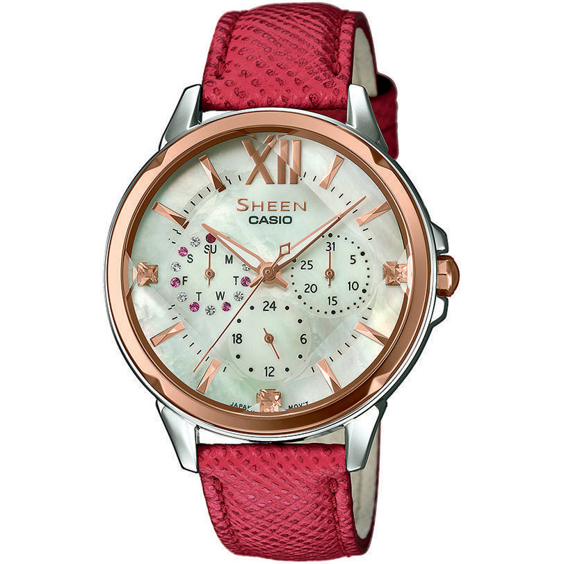 Opis zegarka Casio SHE-3056GL-7AUER