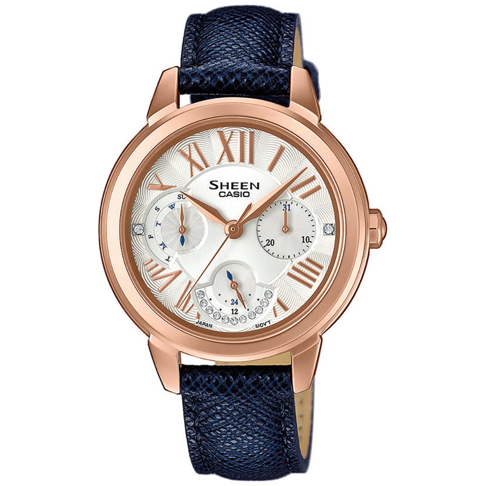 Opis zegarka Casio SHE-3059PGL-7BUER