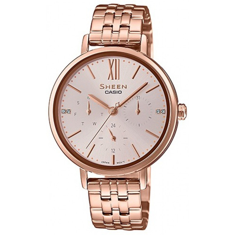 Opis zegarka Casio SHE-3064PG-4AUER